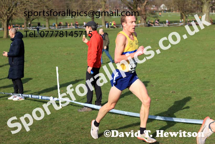 Senior Men, 2024 CAU Inter Counties Cross Country Champs., Wollaton Park, Nottingham. Photo: David T. Hewitson/Sports for All Pics